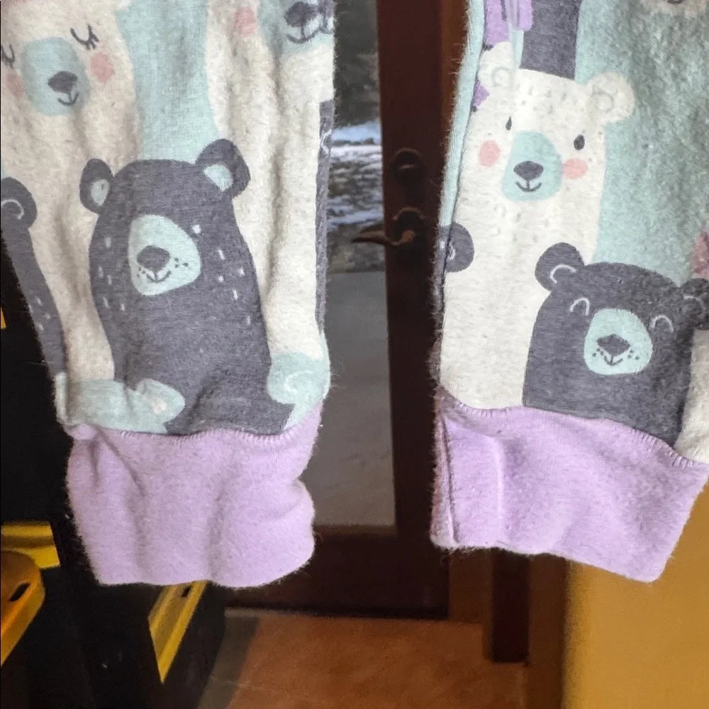Carter’s 2-Pack Baby Pants Winter Bears & Fair Isle Print Sz 12 Mths (9-12 Mths)